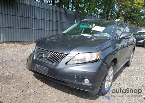 2010 Lexus Rx 350 from USA, damaged, VIN 2T2BK1BA0AC077209